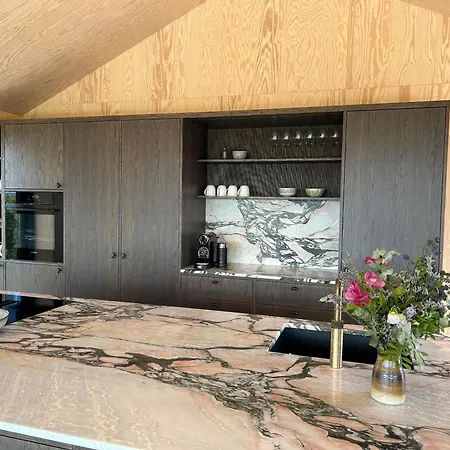 Newly Built Summerhouse With Sea And Bridge Views Slagelse